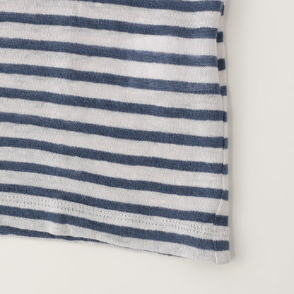 LINEN STRIPE JERSEY