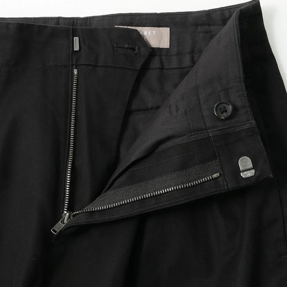 BRUSHED COTTON TWILL TROUSERS