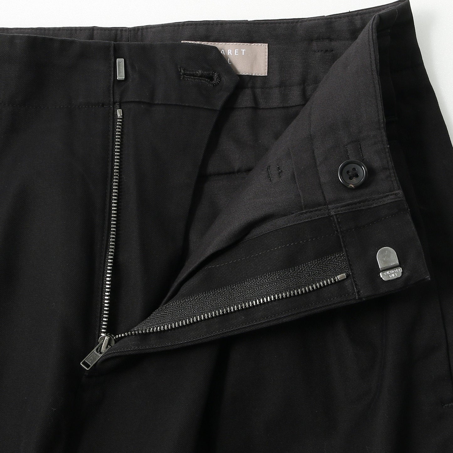 BRUSHED COTTON TWILL TROUSERS