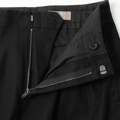 BRUSHED COTTON TWILL TROUSERS