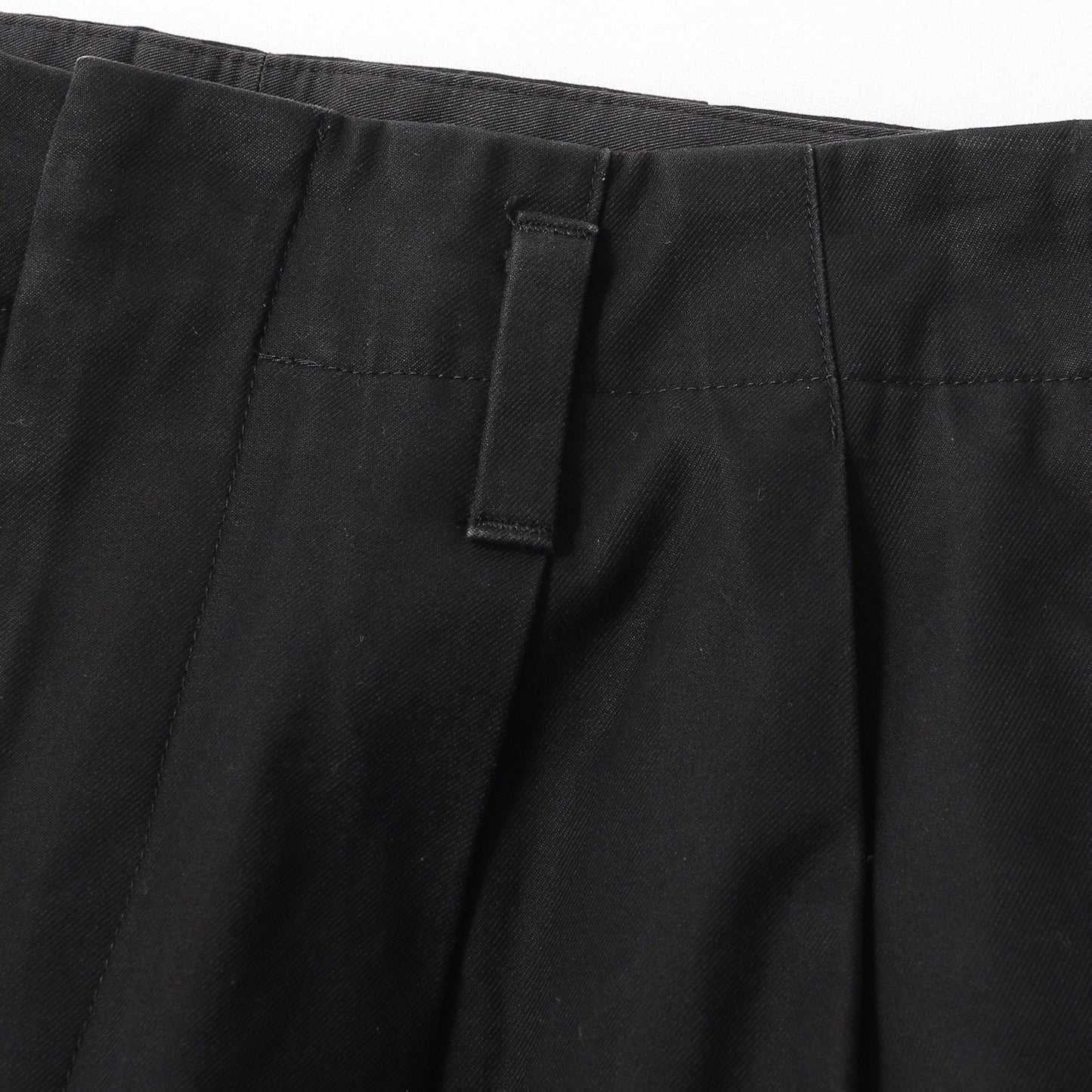 BRUSHED COTTON TWILL TROUSERS