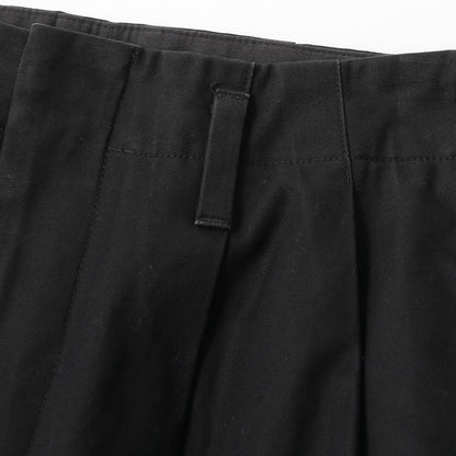 BRUSHED COTTON TWILL TROUSERS
