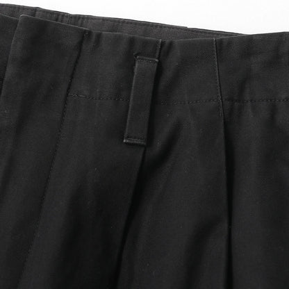 BRUSHED COTTON TWILL TROUSERS