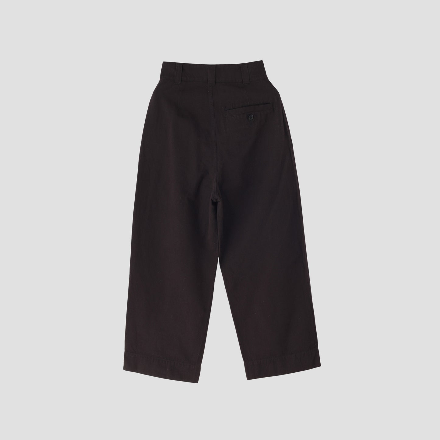 LIGHTWEIGHT COTTON LINEN TWILL TROUSERS