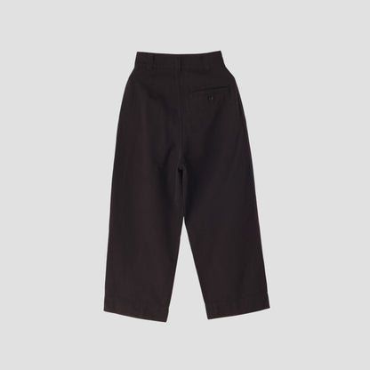 LIGHTWEIGHT COTTON LINEN TWILL TROUSERS