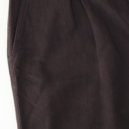 LIGHTWEIGHT COTTON LINEN TWILL TROUSERS