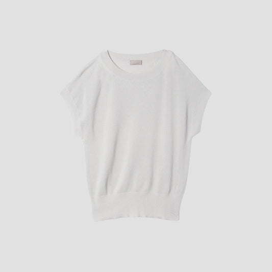 COTTON SILK PIQUE KNIT