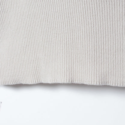 COTTON SILK PIQUE KNIT