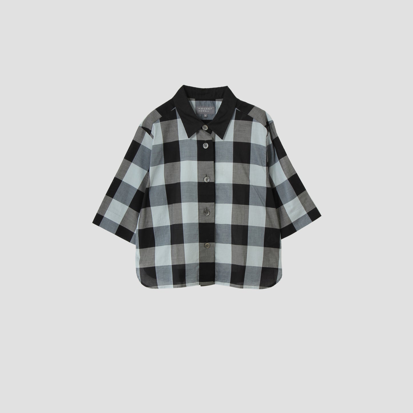 COTTON GINGHAM CHECK SHIRT
