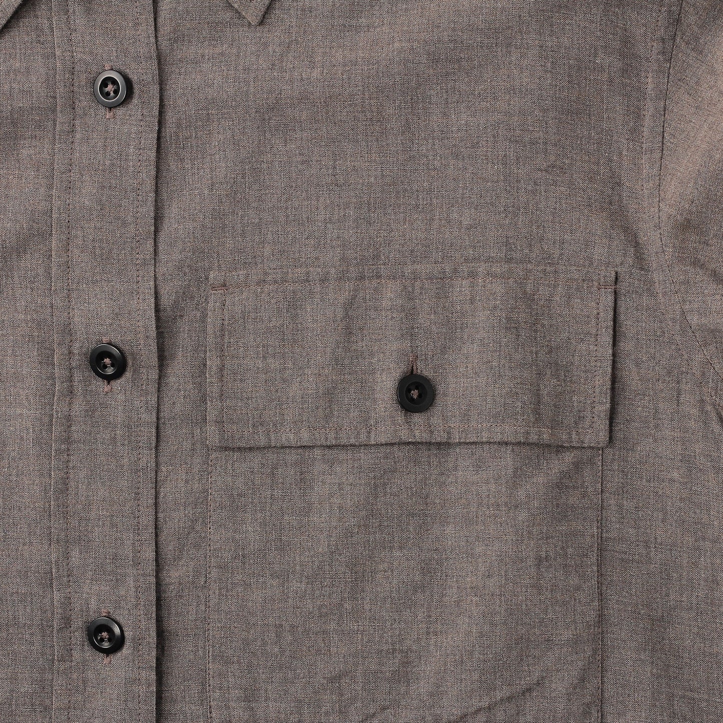 TOP DYED COTTON POPLIN SHIRT