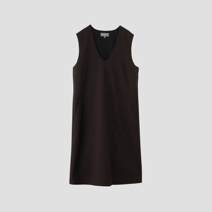 HIGH TWIST WOOL DRESS