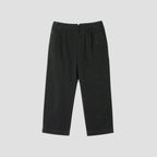 WORN COTTON TWILL TROUSERS