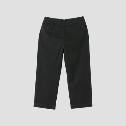 WORN COTTON TWILL TROUSERS