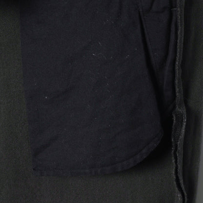 WORN COTTON TWILL TROUSERS