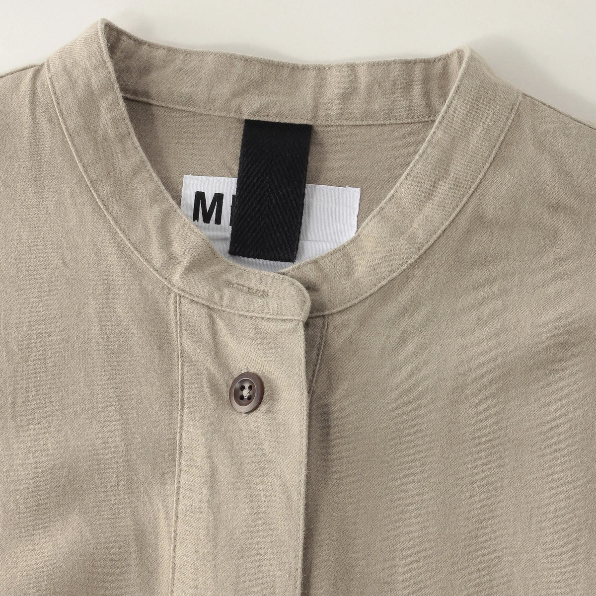 WORN COTTON WOOL TWILL DRESS