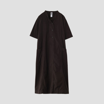GARMENT DYE BASIC POPLIN DRESS