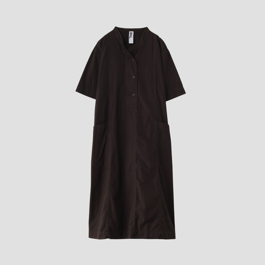 GARMENT DYE BASIC POPLIN DRESS