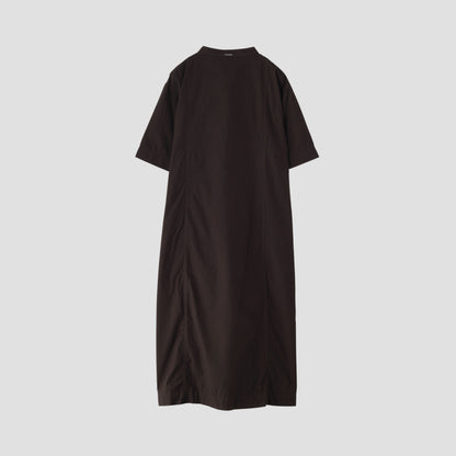 GARMENT DYE BASIC POPLIN DRESS