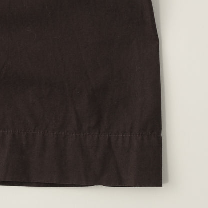 GARMENT DYE BASIC POPLIN DRESS