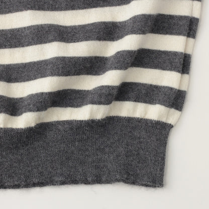 CASHMERE COTTON MATELOT KNIT