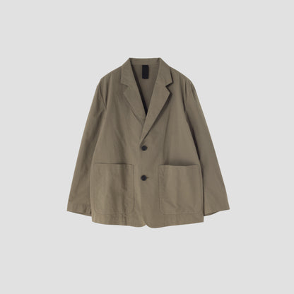 MATT COTTON SILK POPLIN JACKET