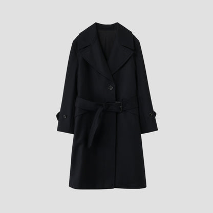 MILLED SERGE COAT