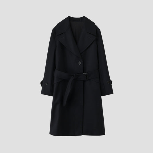 MILLED SERGE COAT