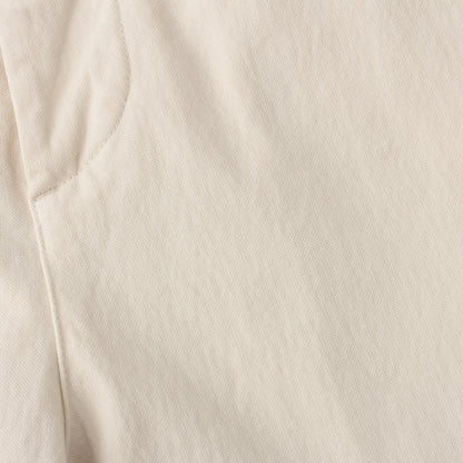 UNEVEN COTTON CANVAS TROUSERS