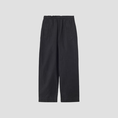 ORGANIC COTTON GABARDINE TROUSERS