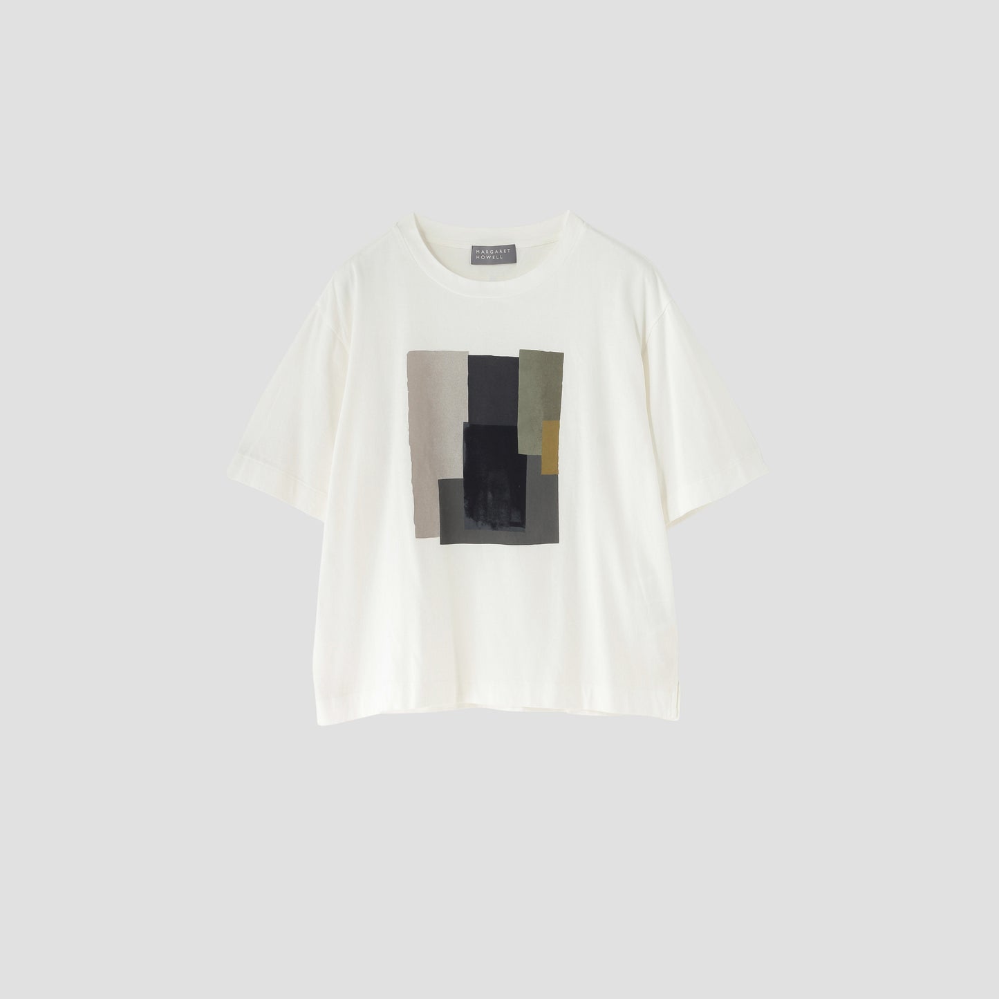 COLLAGE PRINT COTTON  JERSEY TOP