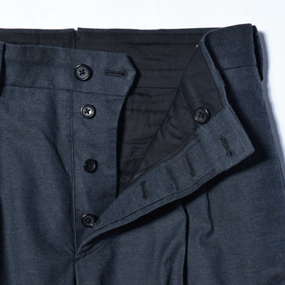 HIGHDENCE SOFT COTTON TWILL TROUSERS