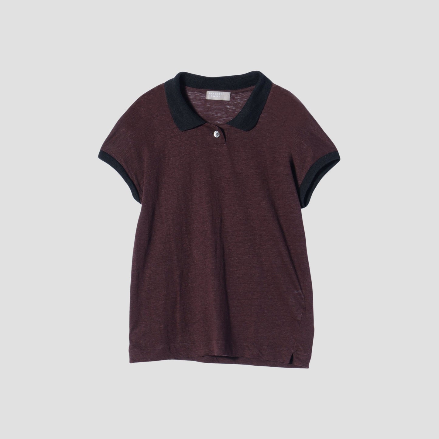 LINEN JERSEY POLO