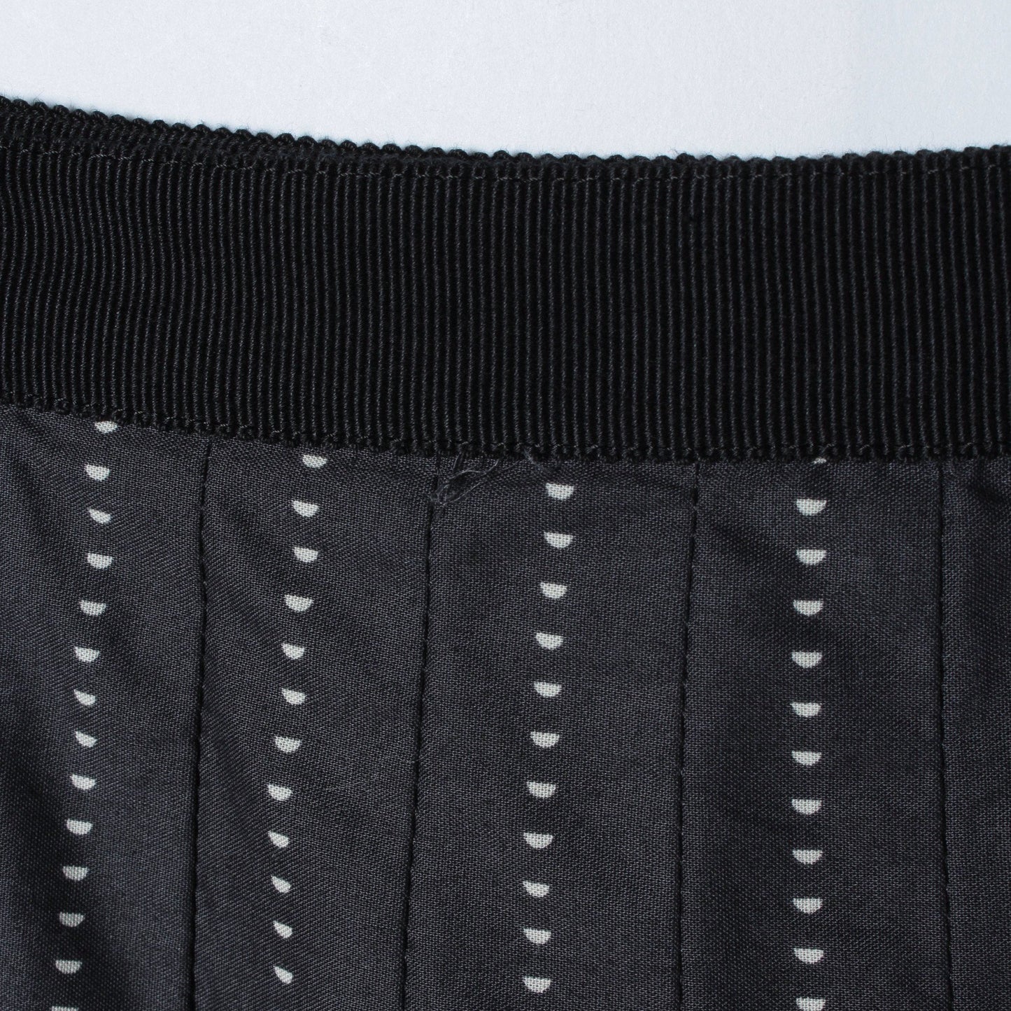 HALF MOON COTTON SKIRT