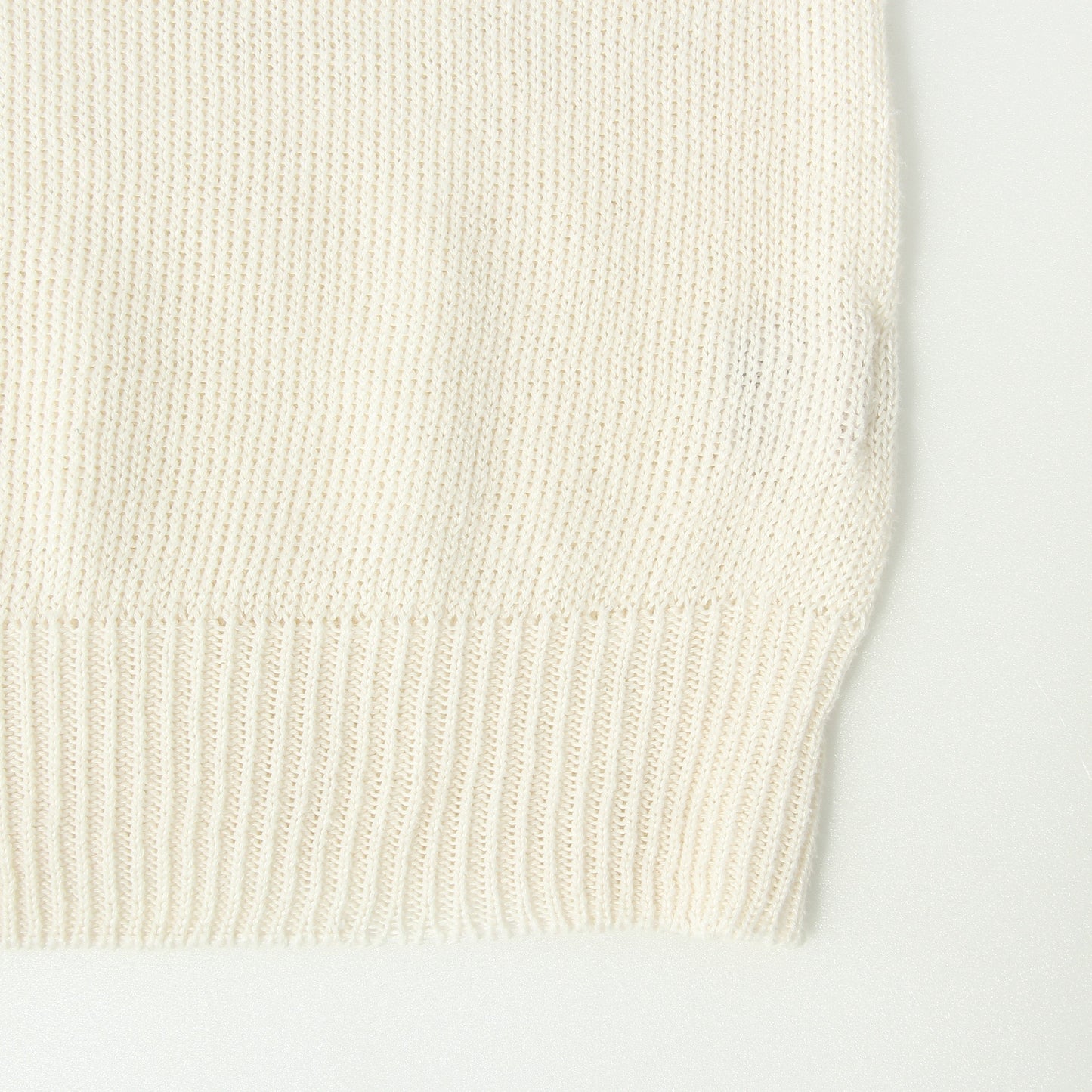 LINEN COTTON JUMPER KNIT