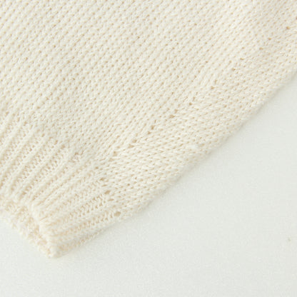 LINEN COTTON JUMPER KNIT