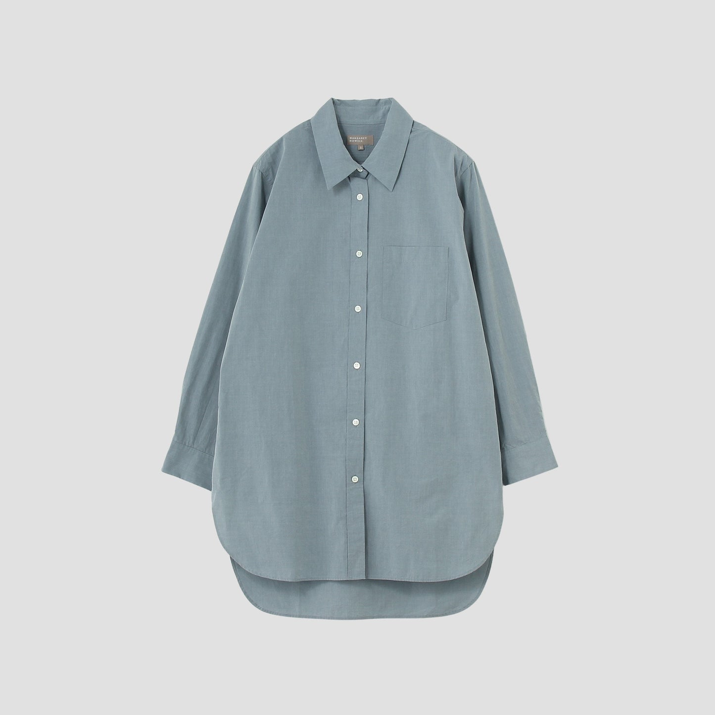 FINE COTTON CHAMBRAY SHIRT