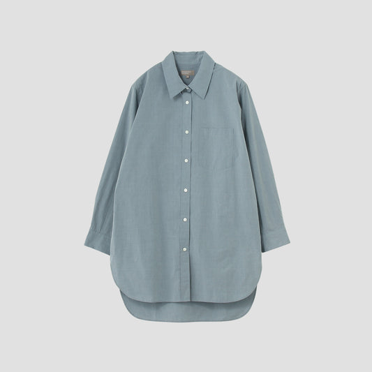 FINE COTTON CHAMBRAY SHIRT