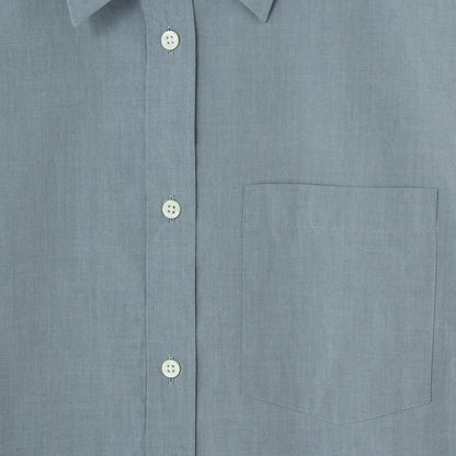 FINE COTTON CHAMBRAY SHIRT