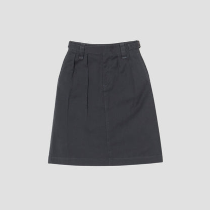 BRUSHED GABERDINE SKIRT