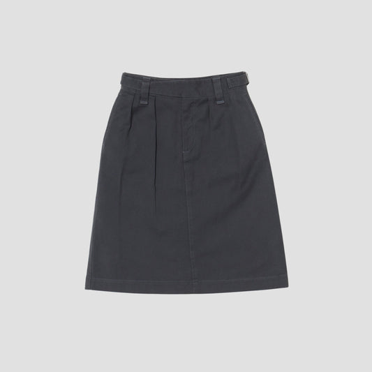 BRUSHED GABERDINE SKIRT