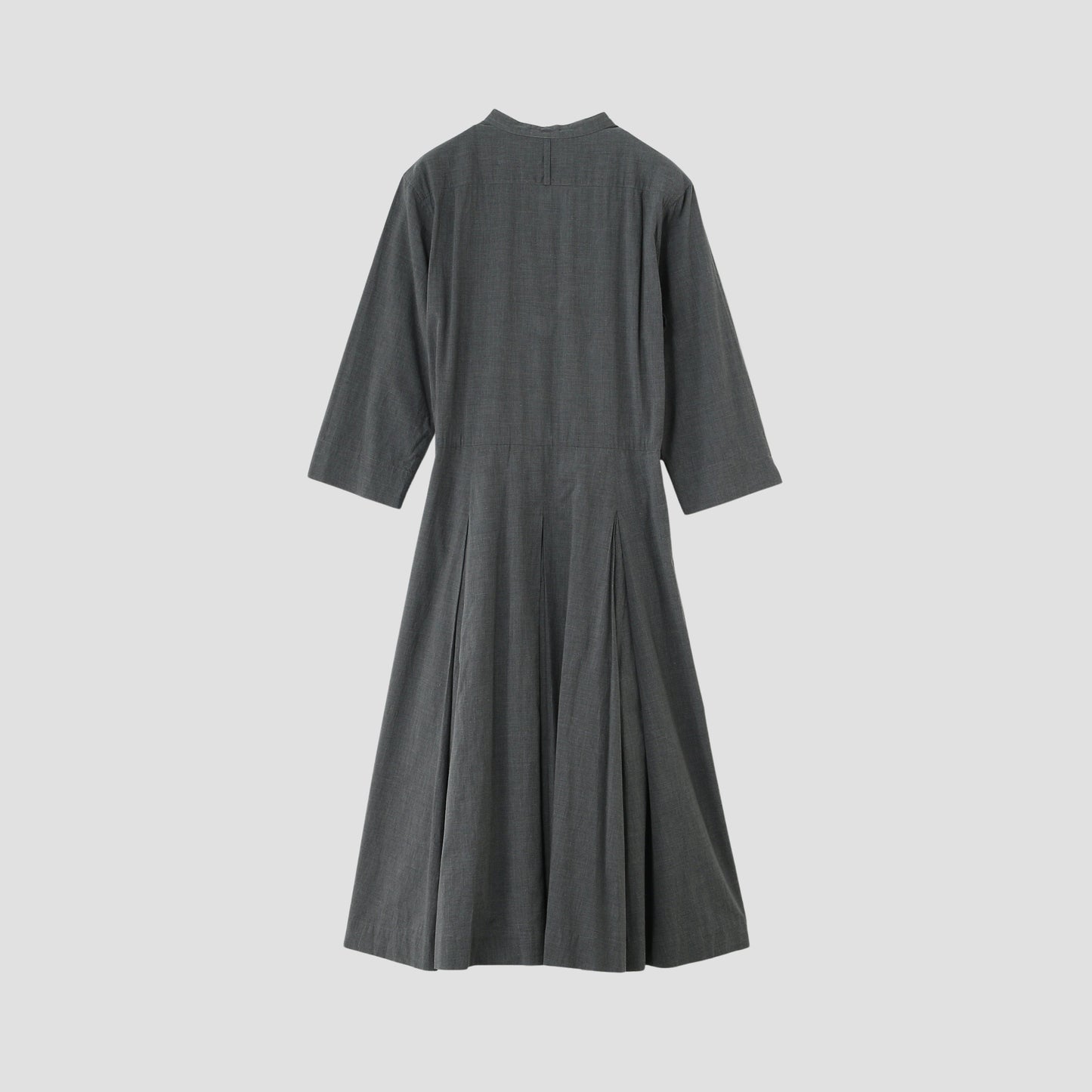 FINE COTTON CHAMBRAY DRESS