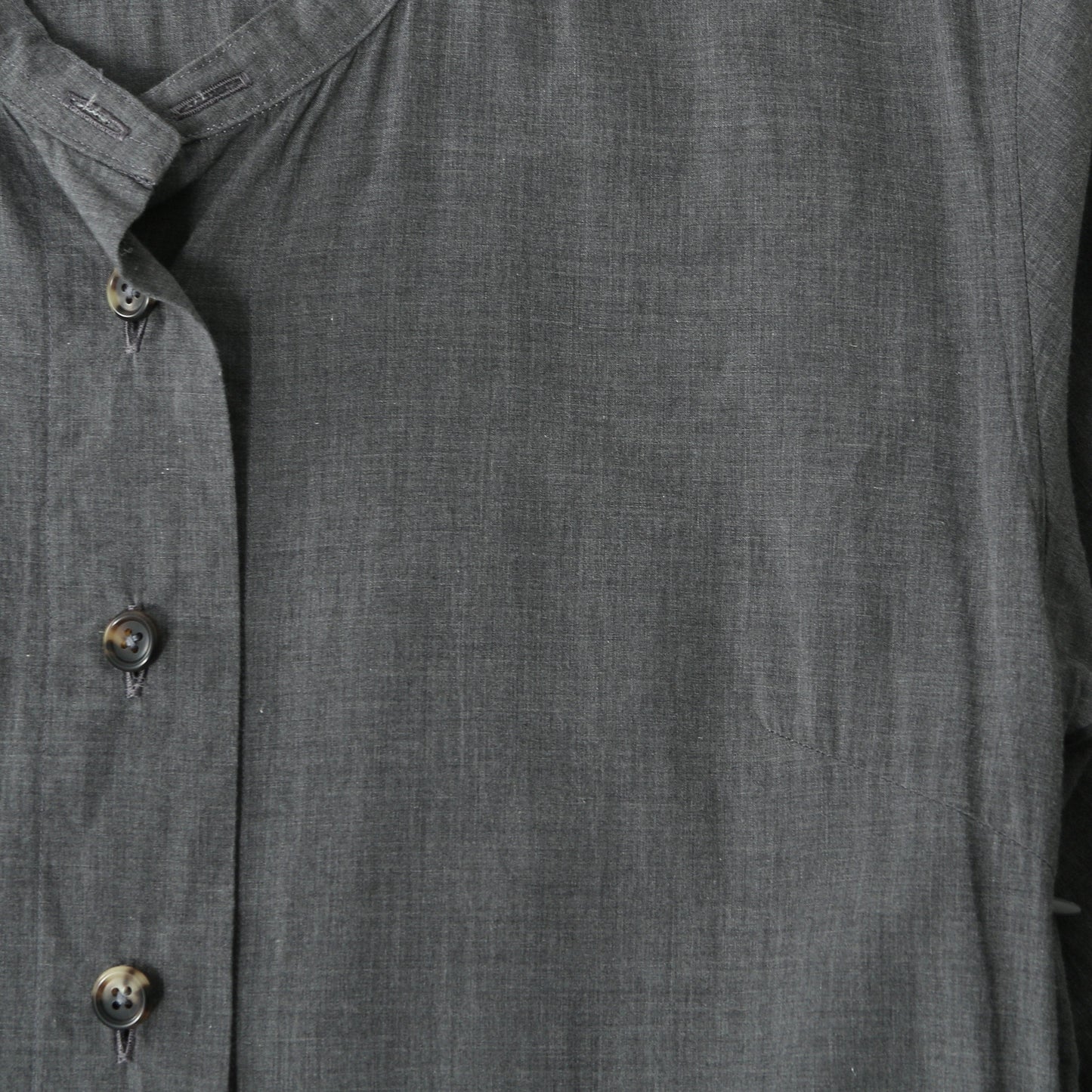 FINE COTTON CHAMBRAY DRESS