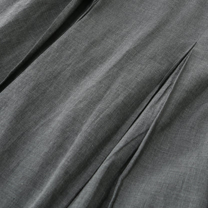 FINE COTTON CHAMBRAY DRESS