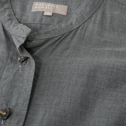 FINE COTTON CHAMBRAY DRESS