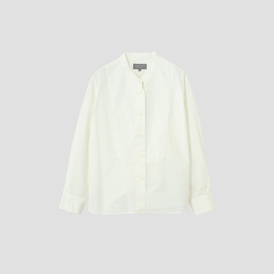 COTTON WOOL POPLIN SHIRT