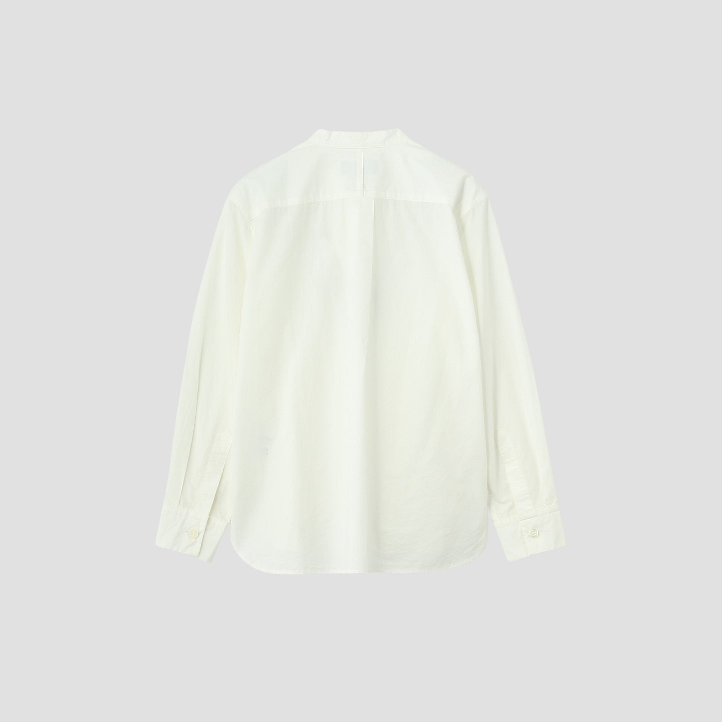COTTON WOOL POPLIN SHIRT