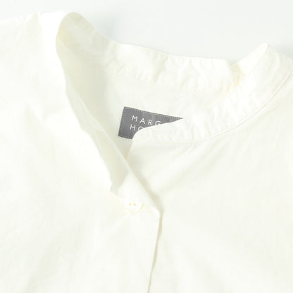 COTTON WOOL POPLIN SHIRT