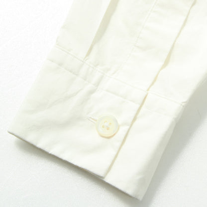 COTTON WOOL POPLIN SHIRT