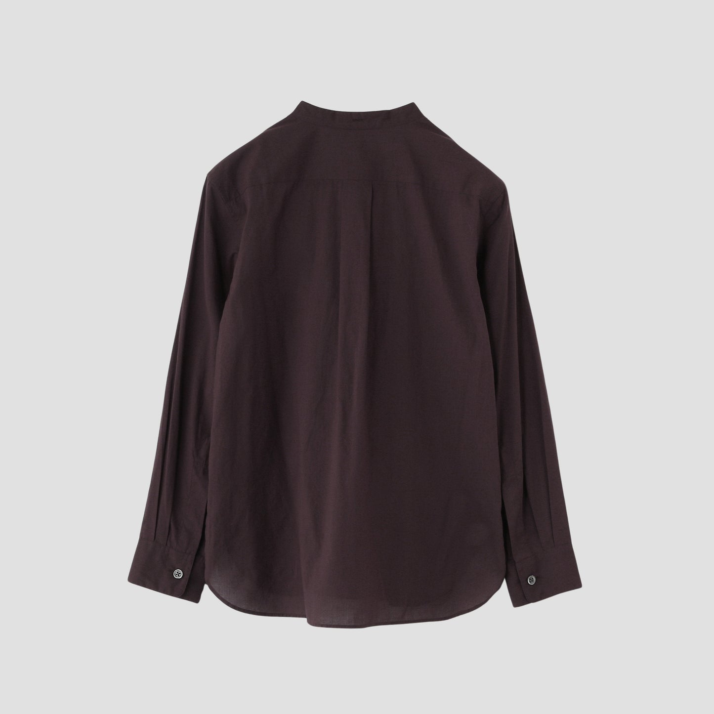 PIECE DYED WASHED COTTON SHIRT