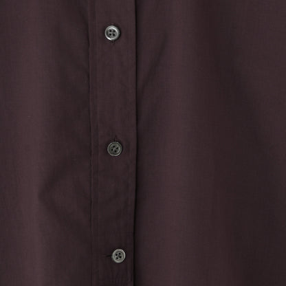 PIECE DYED WASHED COTTON SHIRT